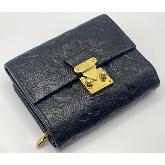 LOUIS VUITTON Empreinte Metis Compact Wallet Leather LV Monogram +Dust Bag LV - Picture 1 of 15